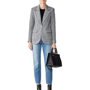 KINLY Double Pocket 100% Cotton Blazer